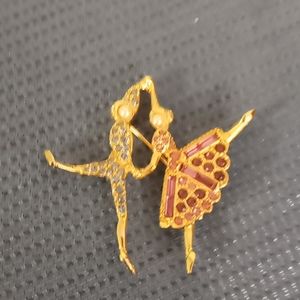 Dancers Brooch